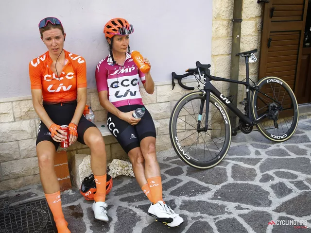 What does being a professional cyclist do to a woman's body?